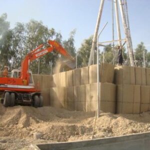 Read more about the article Supply and Installation of HESCO, Beams, Barbed Wire, and Concertina Wire